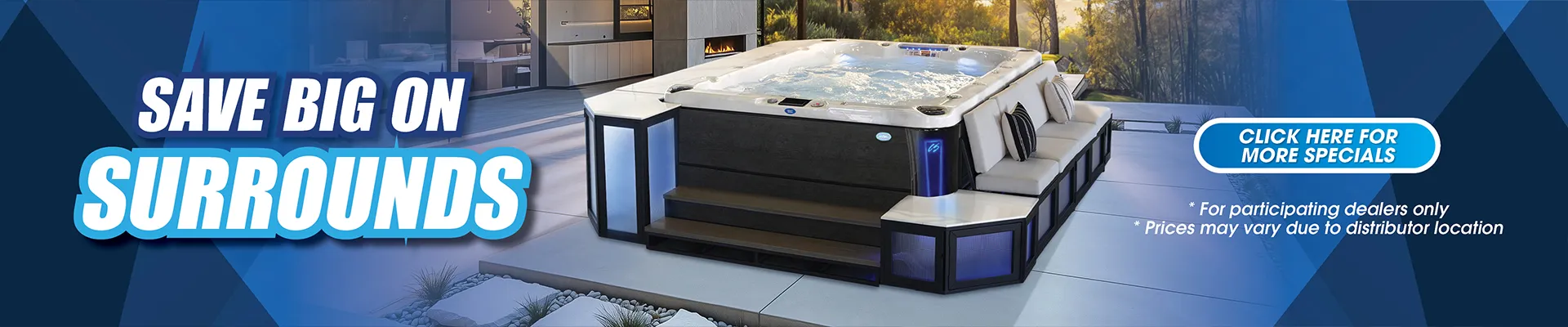 Calspas hot tub being used in a family setting - Mariestad