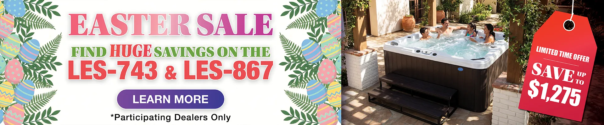 Calspas hot tub being used in a family setting - Mariestad