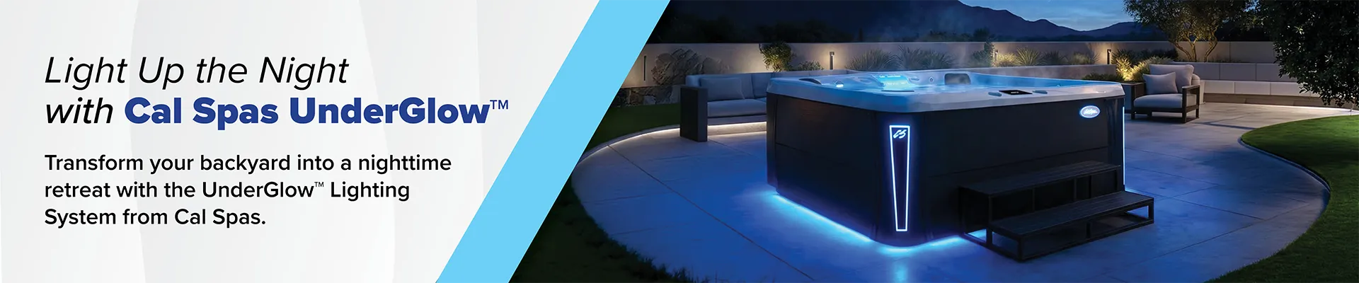 Calspas hot tub being used in a family setting - Mariestad